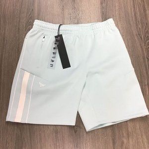 NWT Paper Planes Sweat Shorts Blue Size Large